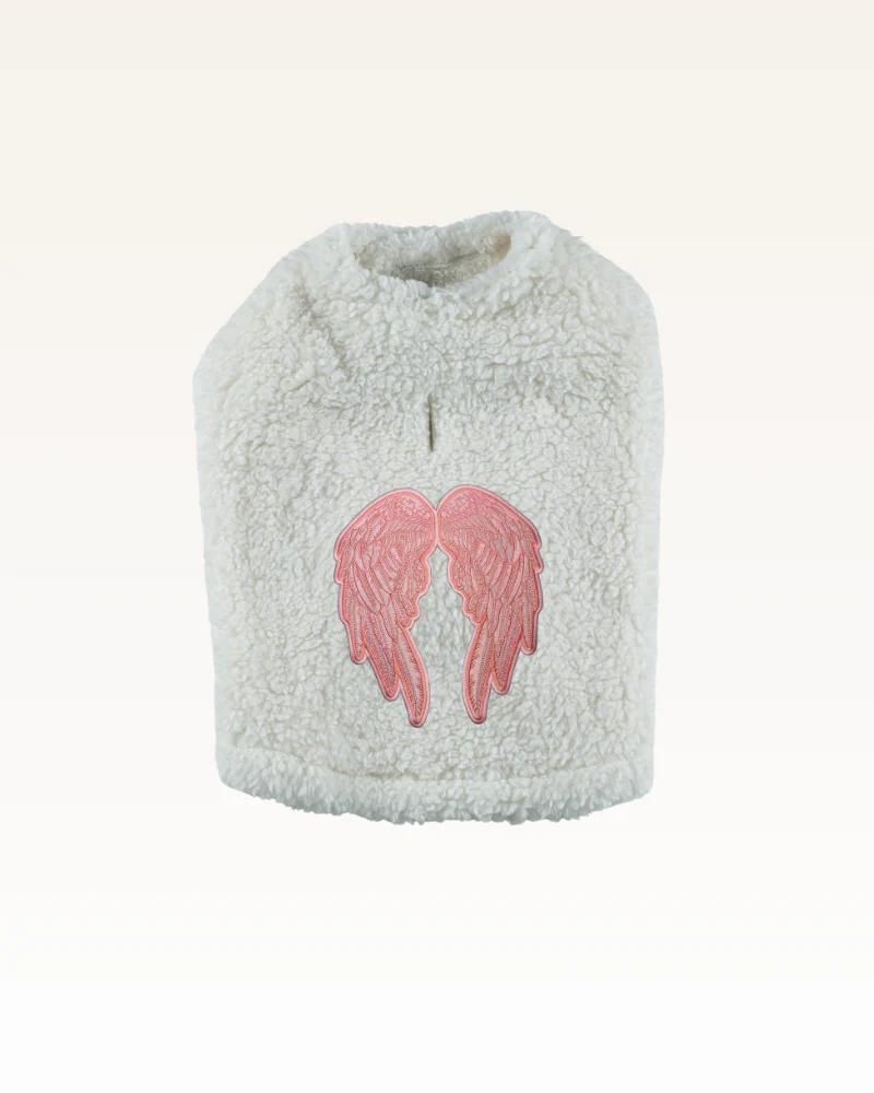 Beth's Furry Friends Angel Wings Sherpa Pet Jacket - Image 3