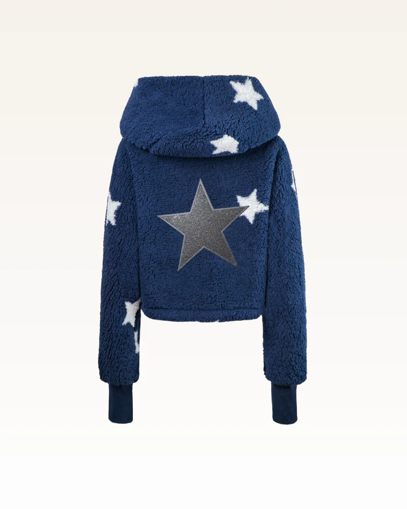 Bedazzled Star Cropped Lounger - Image 4