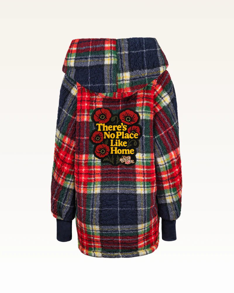 By Jill Martin x Lorna Luft "There's No Place Like Home" Classic Lounger - Vintage Navy Plaid - Image 4