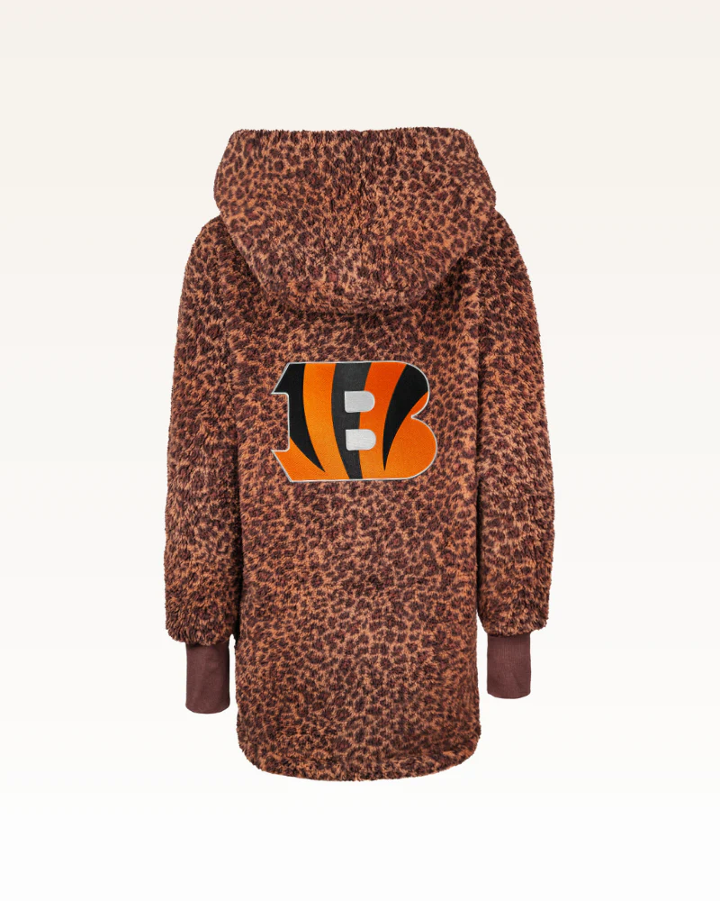 Cincinnati Bengals Sherpa Lounger Jacket - Image 4