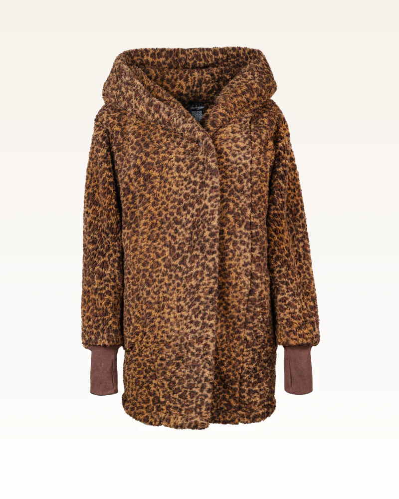 Classic Unisex Sherpa Lounger Jacket - Image 8