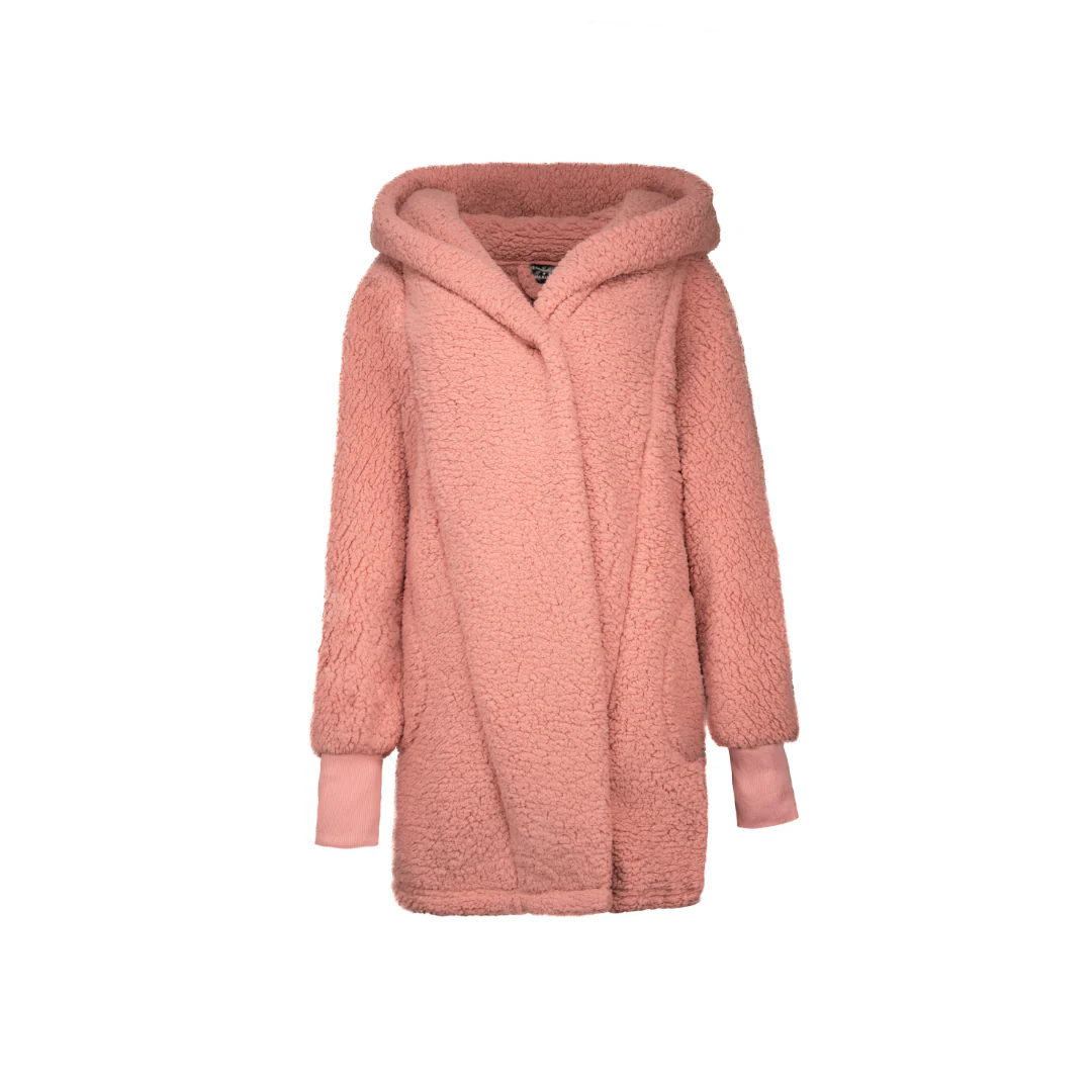 Classic Unisex Sherpa Lounger Jacket - Image 5