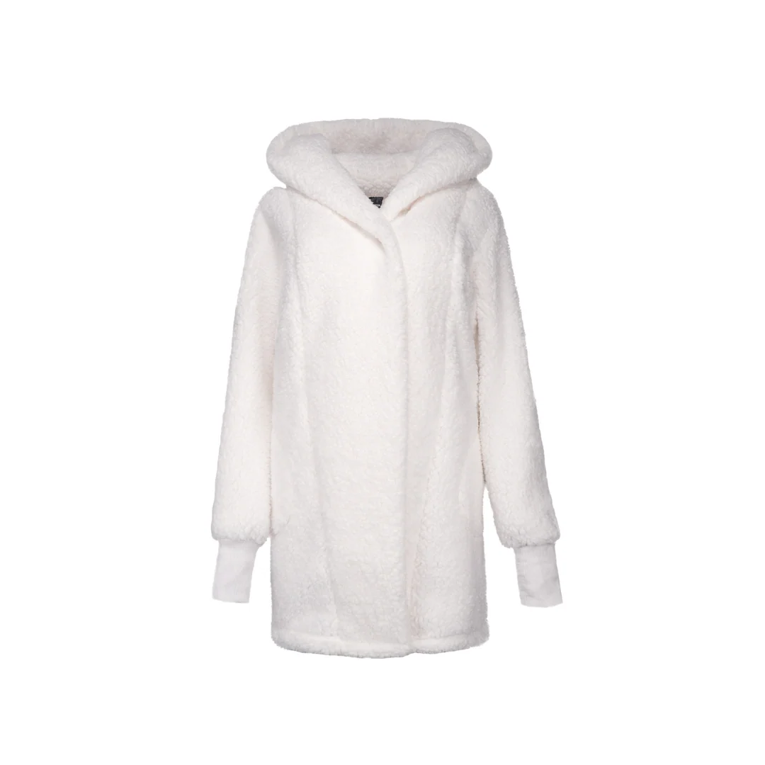 Classic Unisex Sherpa Lounger Jacket - Image 4