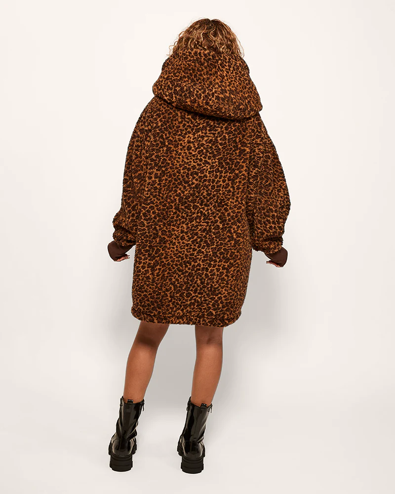 Classic Unisex Sherpa Lounger Jacket - Image 4