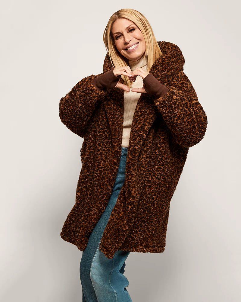 Classic Unisex Sherpa Lounger Jacket - Image 6