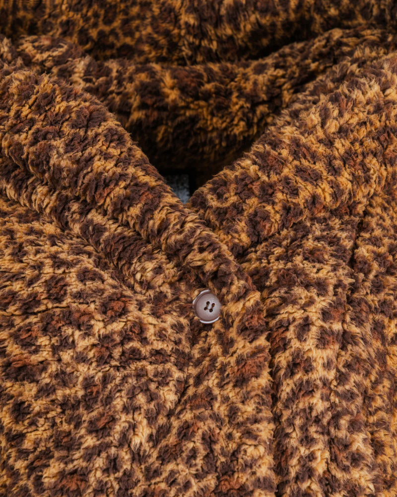 Classic Unisex Sherpa Lounger Jacket - Image 7