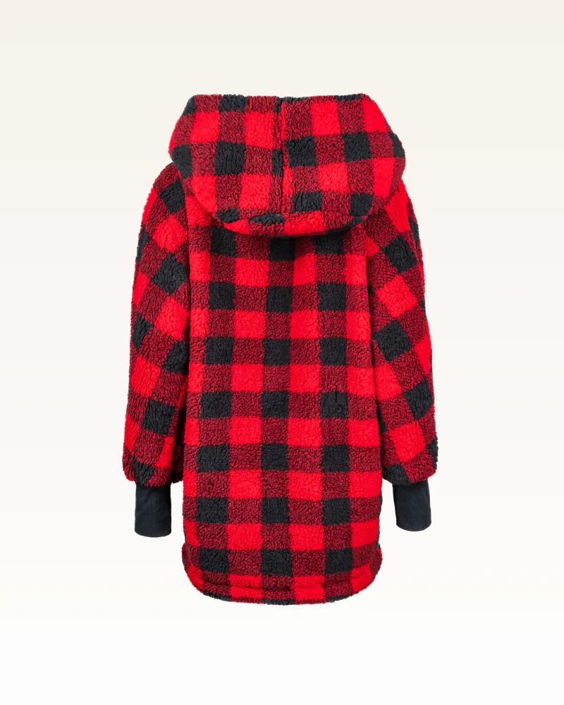 Classic Unisex Sherpa Lounger Jacket - Image 2