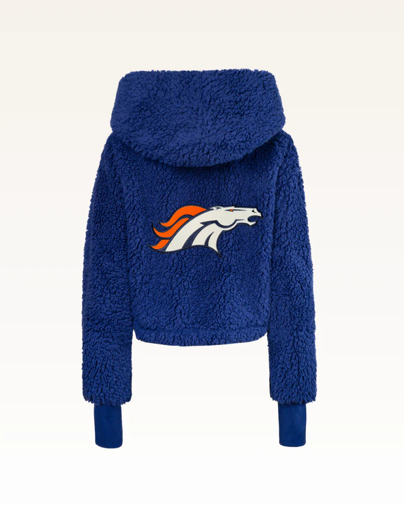 Denver Broncos Cropped Sherpa Lounger - Image 3