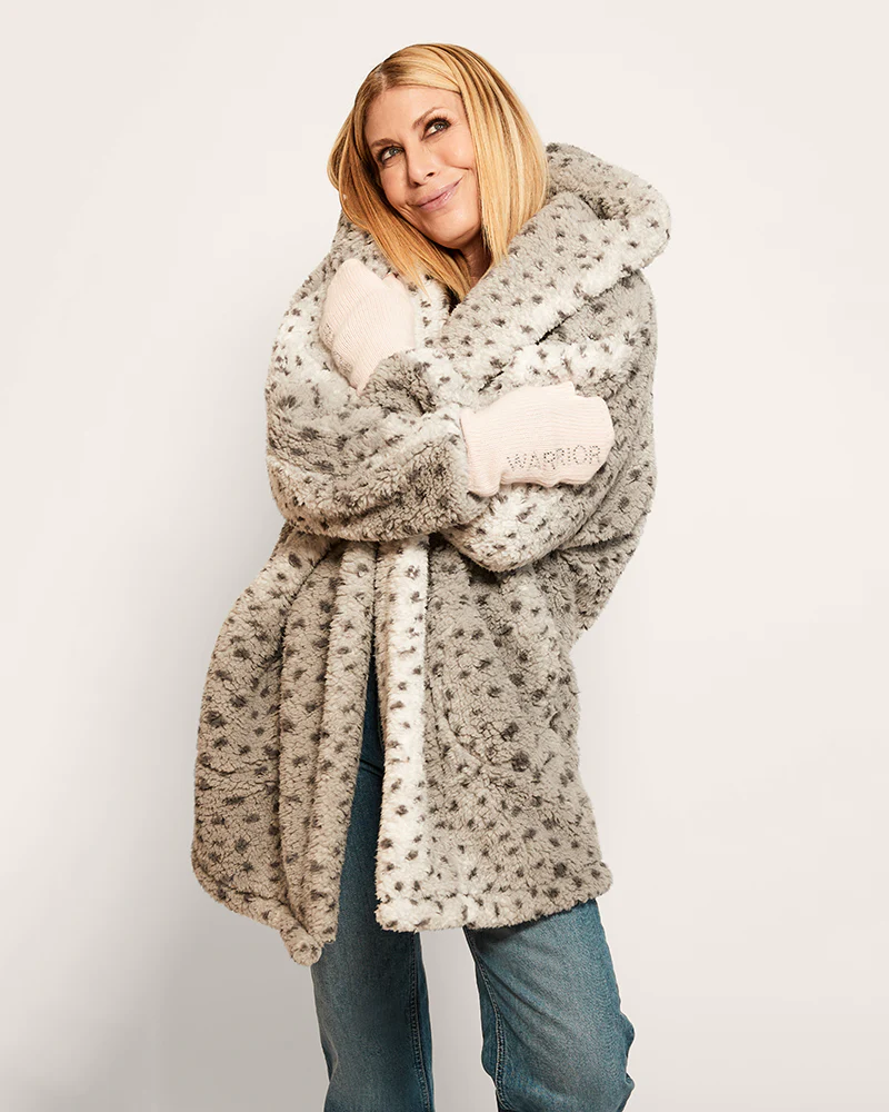 Classic Unisex Sherpa Lounger Jacket - Image 5