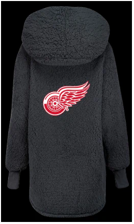 Detroit Red Wings Unisex Sherpa Lounger Jacket