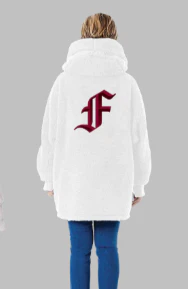 Fordham University Unisex Sherpa Lounger Jacket