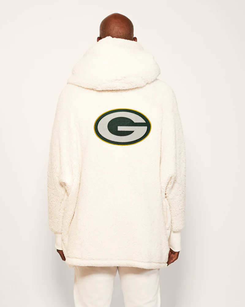 Green Bay Packers Sherpa Lounger Jacket