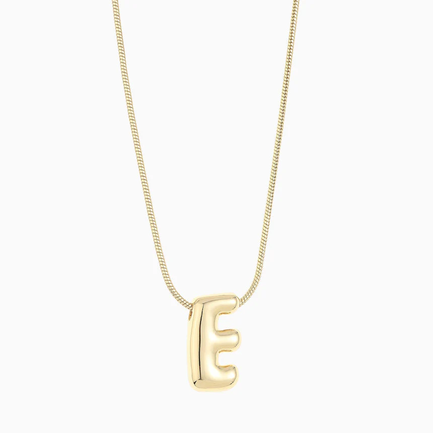Leo & Luca by Hara Large Balloon Initial Necklace - Image 12
