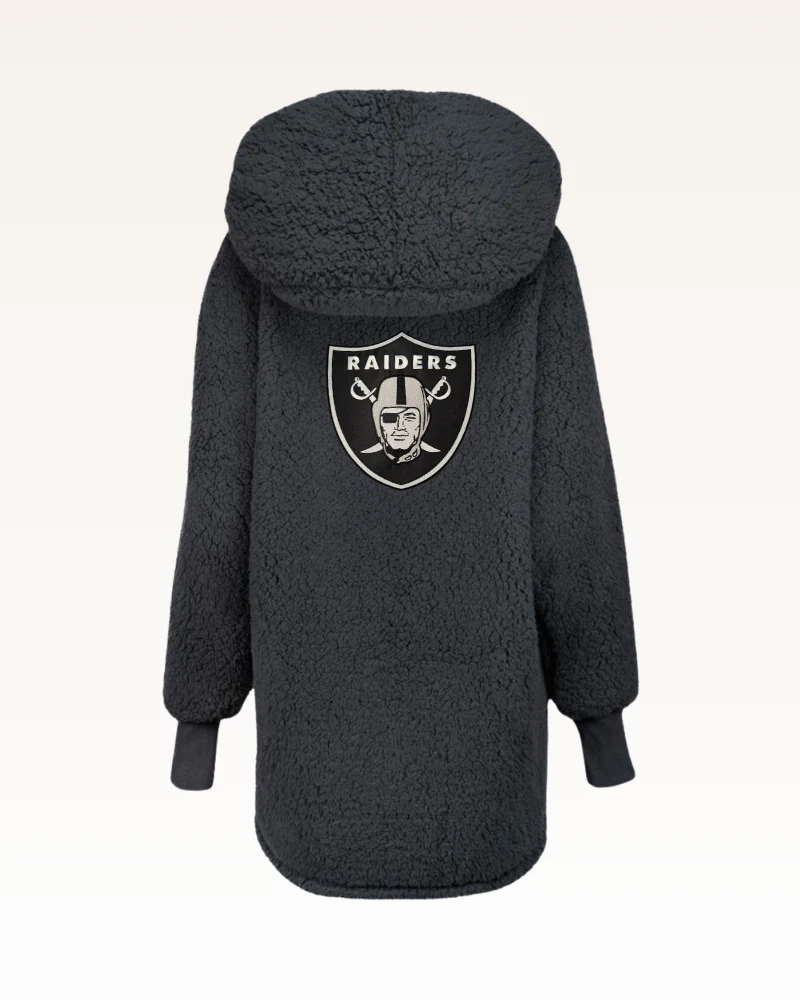 Las Vegas Raiders Sherpa Lounger Jacket - Image 6