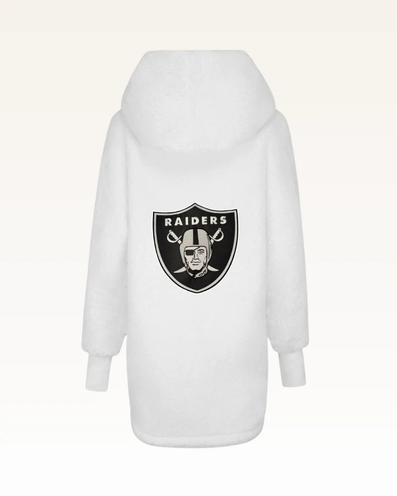 Las Vegas Raiders Sherpa Lounger Jacket - Image 3