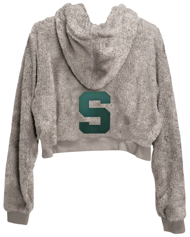 Michigan State University Cropped Unisex Hoodie