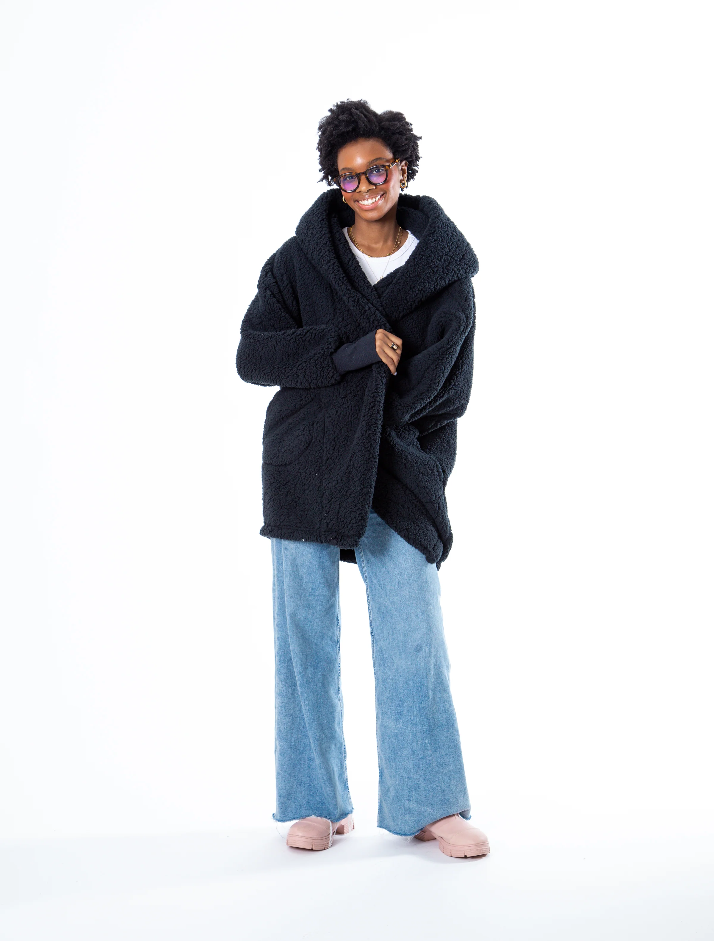 Michigan State University Sherpa Lounger Jacket - Image 3