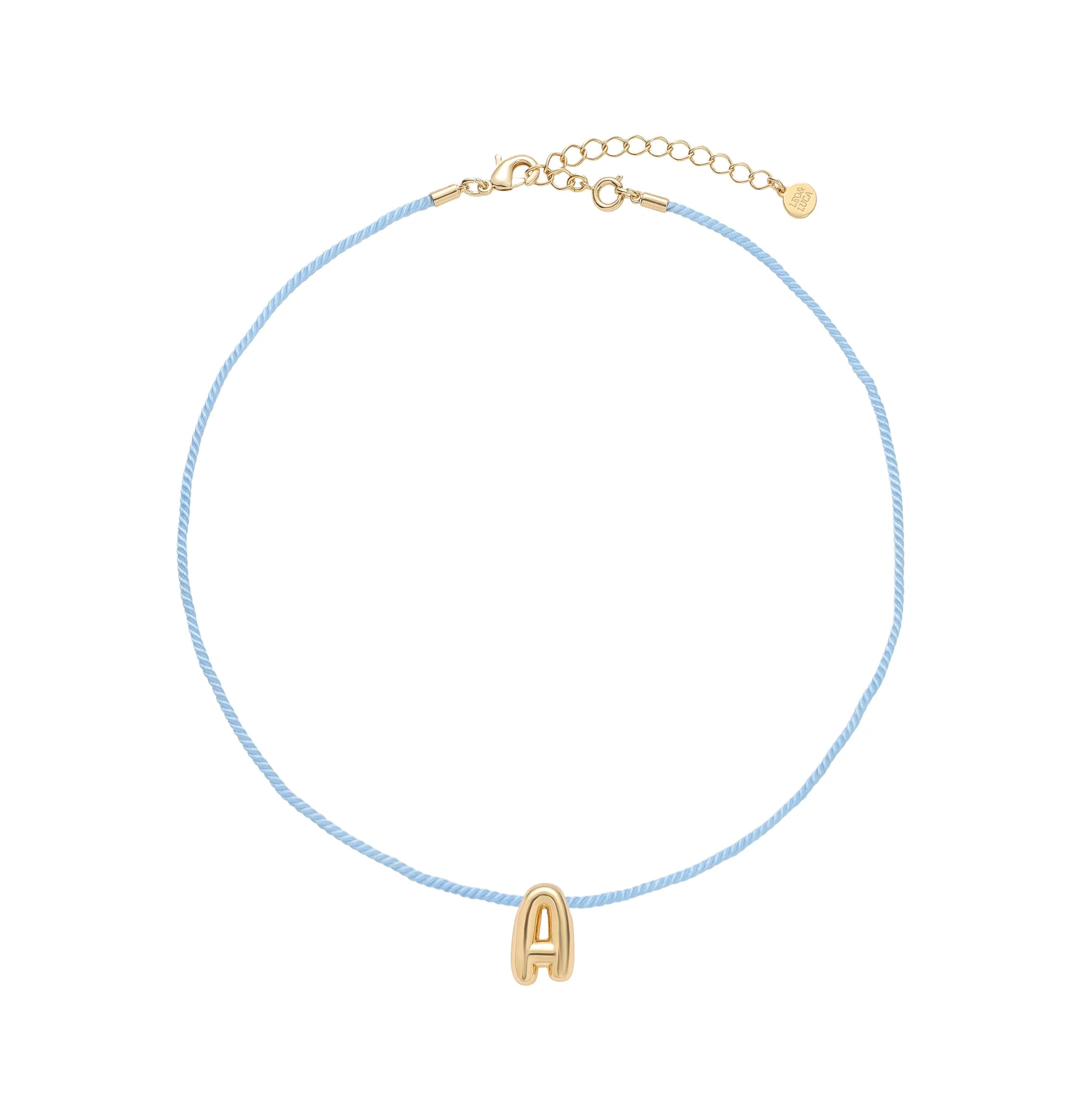 Leo & Luca by Hara Mini Balloon Initial Necklace - Image 3