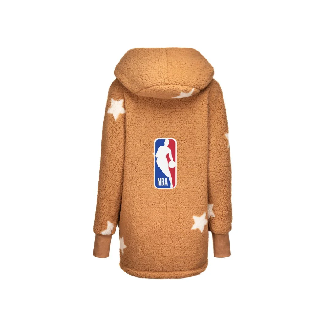 NBA Logoman Sherpa Lounger Jacket - Image 5