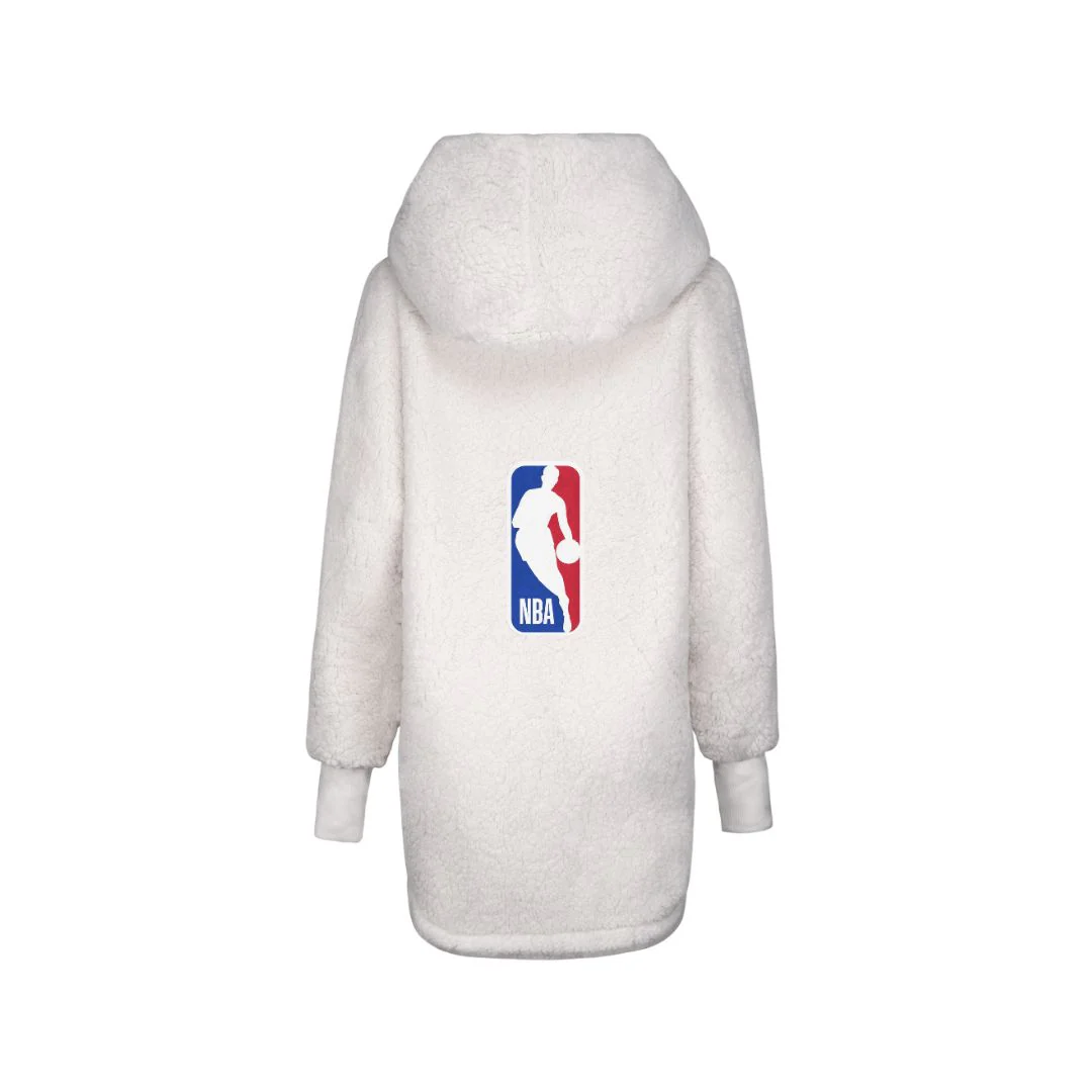 NBA Logoman Sherpa Lounger Jacket - Image 4
