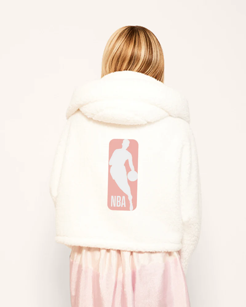 NBA Breast Cancer Awareness Logoman Cropped Lounger