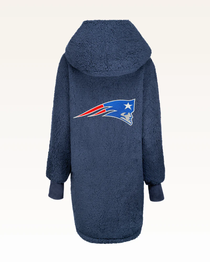 New England Patriots Sherpa Lounger Jacket - Image 7