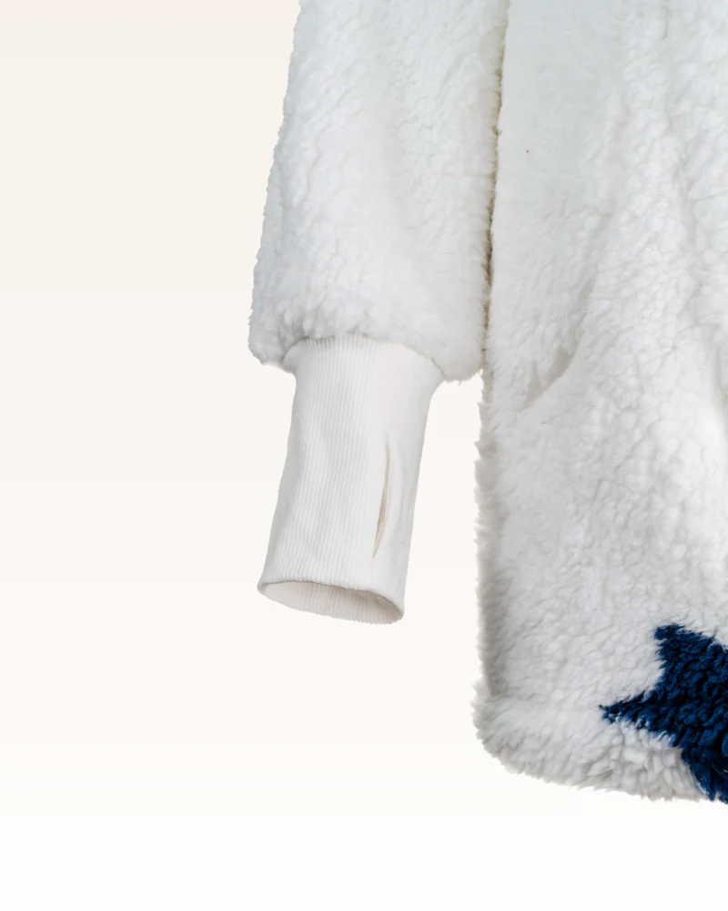 Dallas Cowboys Sherpa Lounger Jacket - Image 6