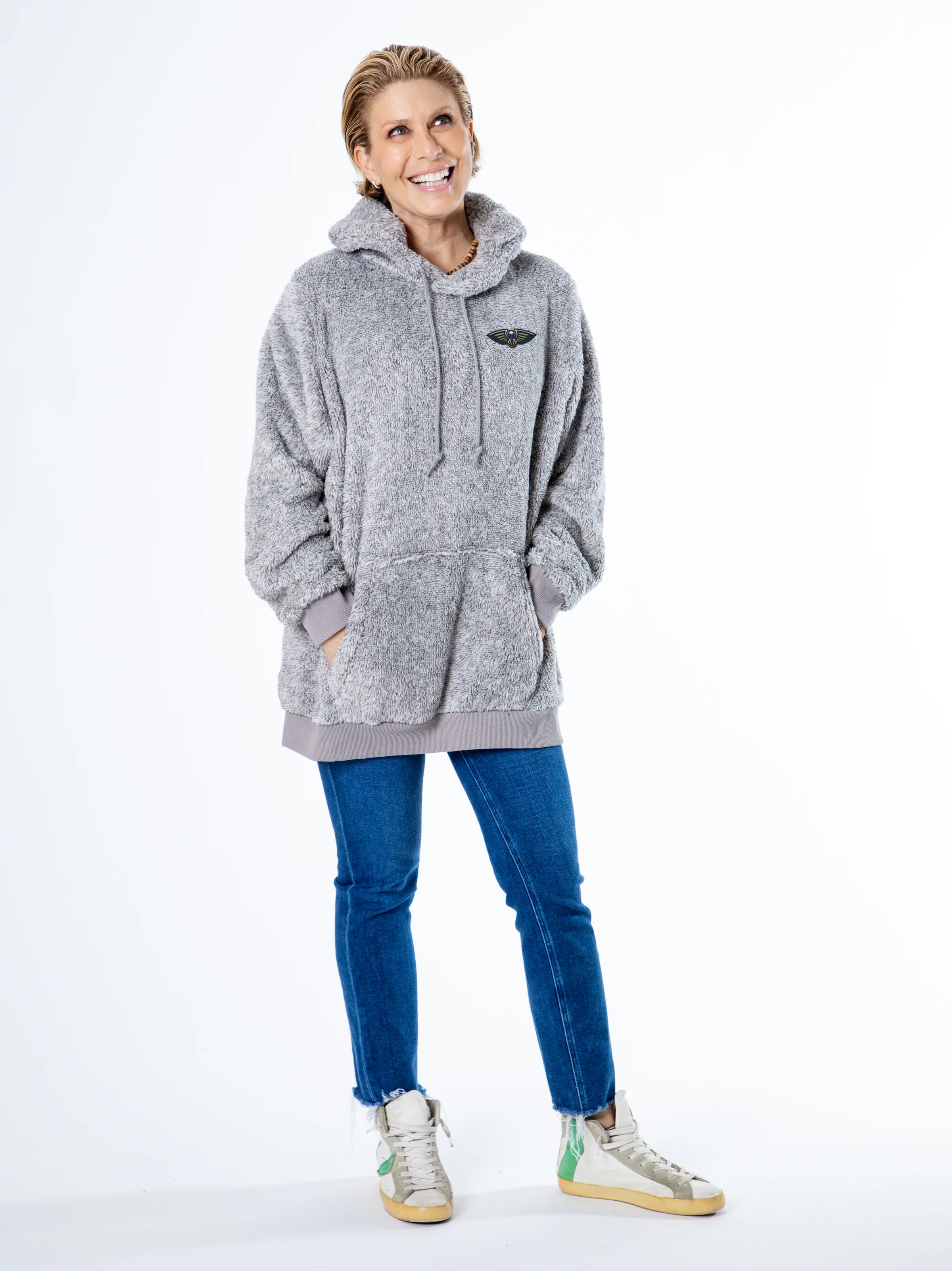 New Orleans Pelicans Sherpa Hoodie - Image 2