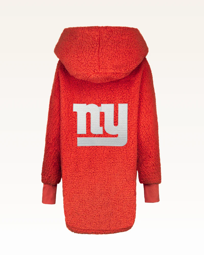 New York Giants Sherpa Lounger Jacket - Image 3