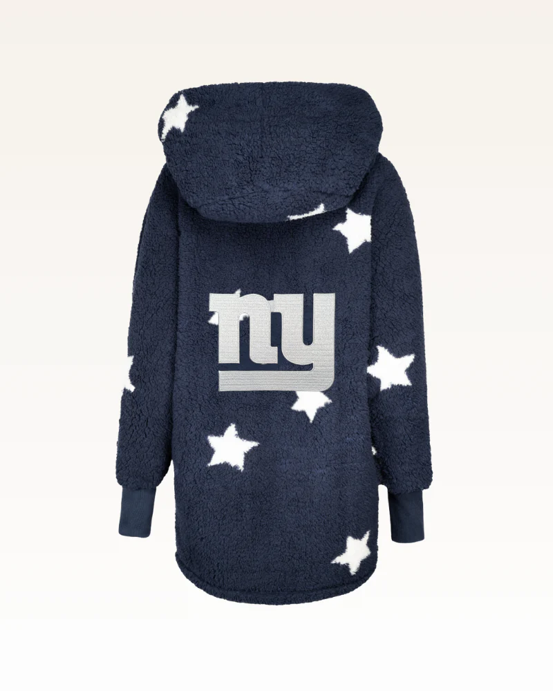 New York Giants Sherpa Lounger Jacket - Image 3