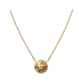 New York Knicks Gilded Game Necklace