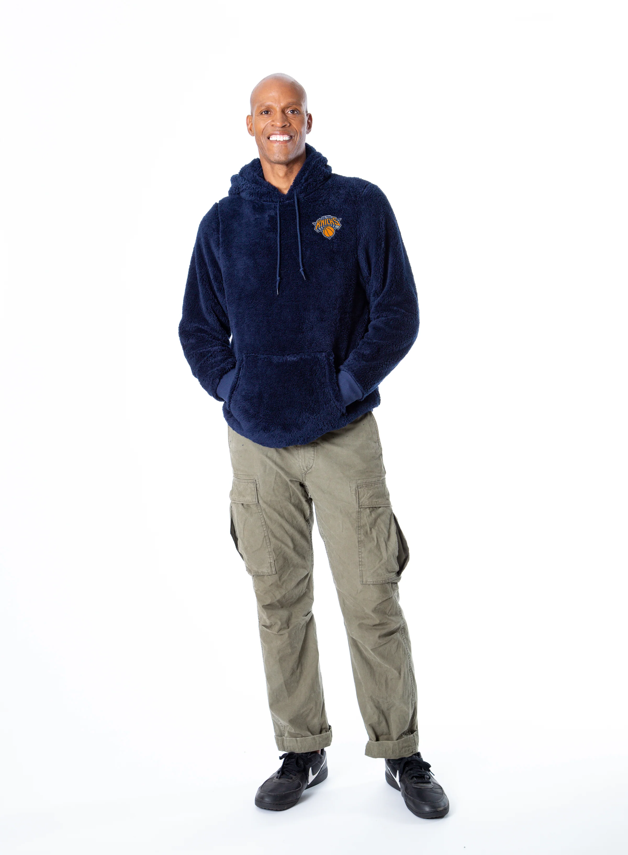 New York Knicks Hoodie (Left Chest Hit Embroidery + Back Patch) - Image 2