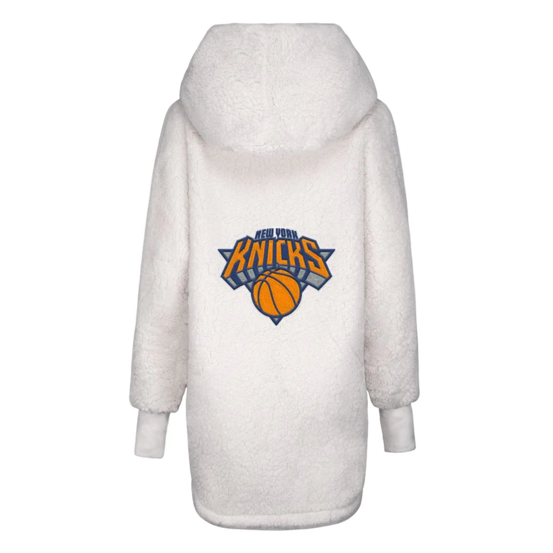 New York Knicks Sherpa Lounger Jacket - Image 4