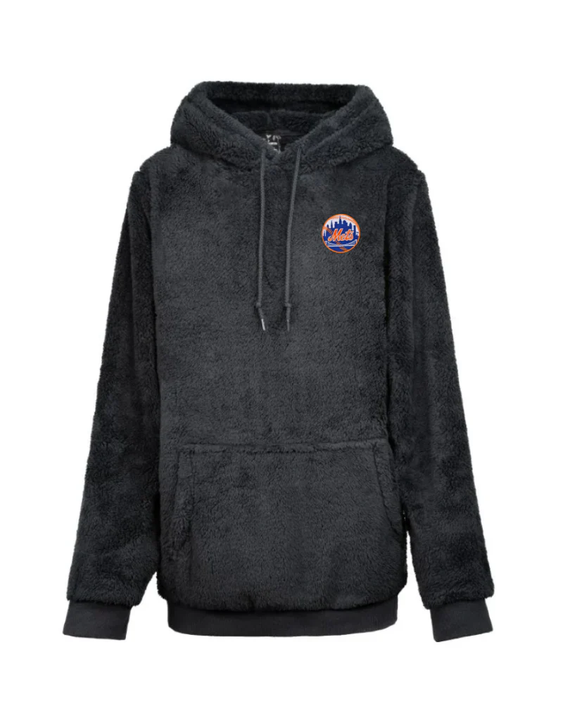 New York Mets Unisex Sherpa Hoodie - Image 4