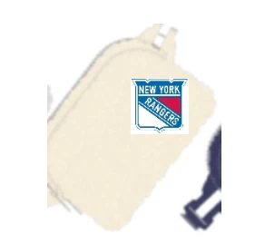 NY Rangers Lined Rangers Patch Regulation Size Fanny Pack
