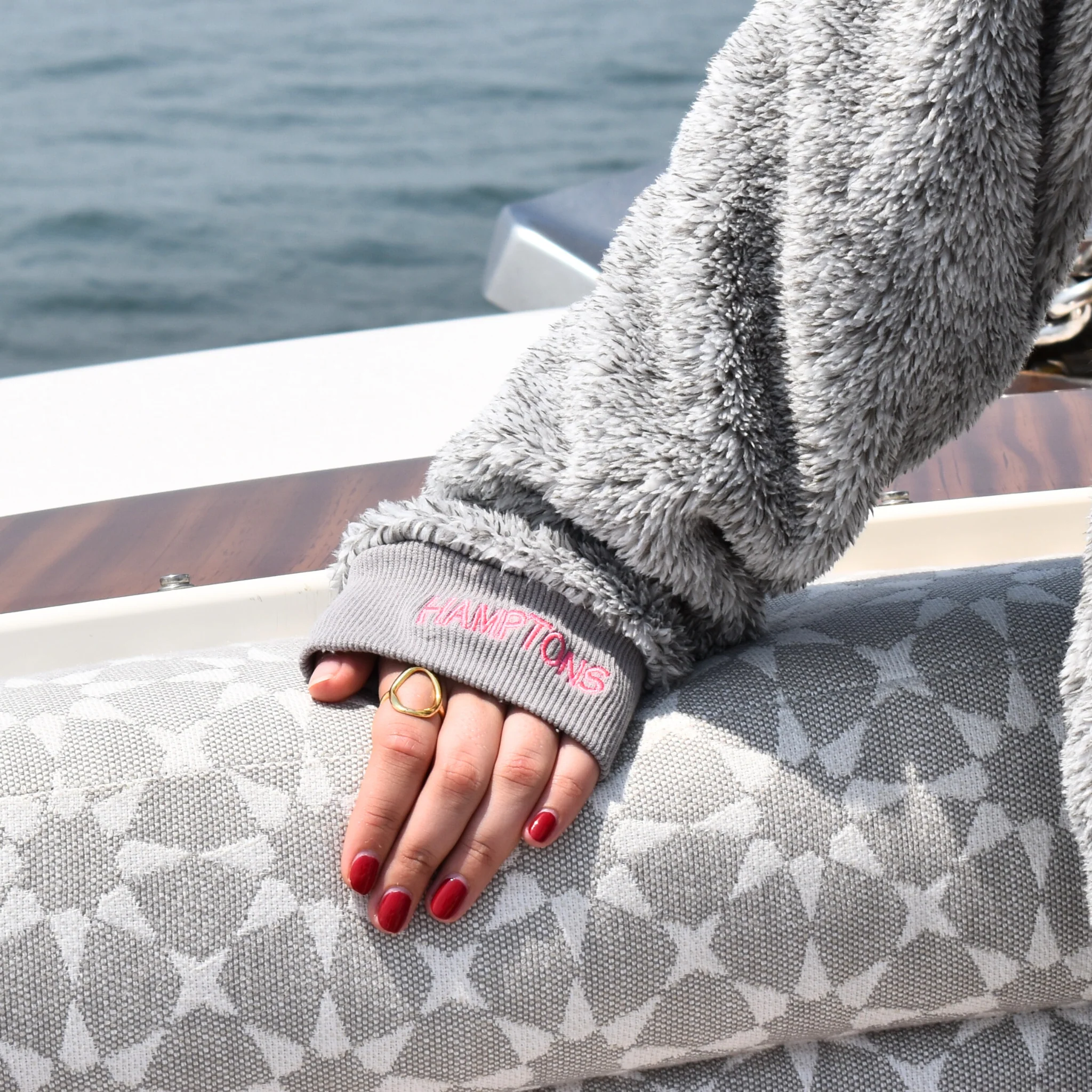 On Vacation Sherpa Hoodie - Image 3