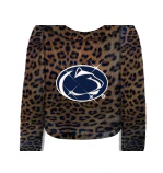 Penn State Bedazzled Faux Fur Jacket