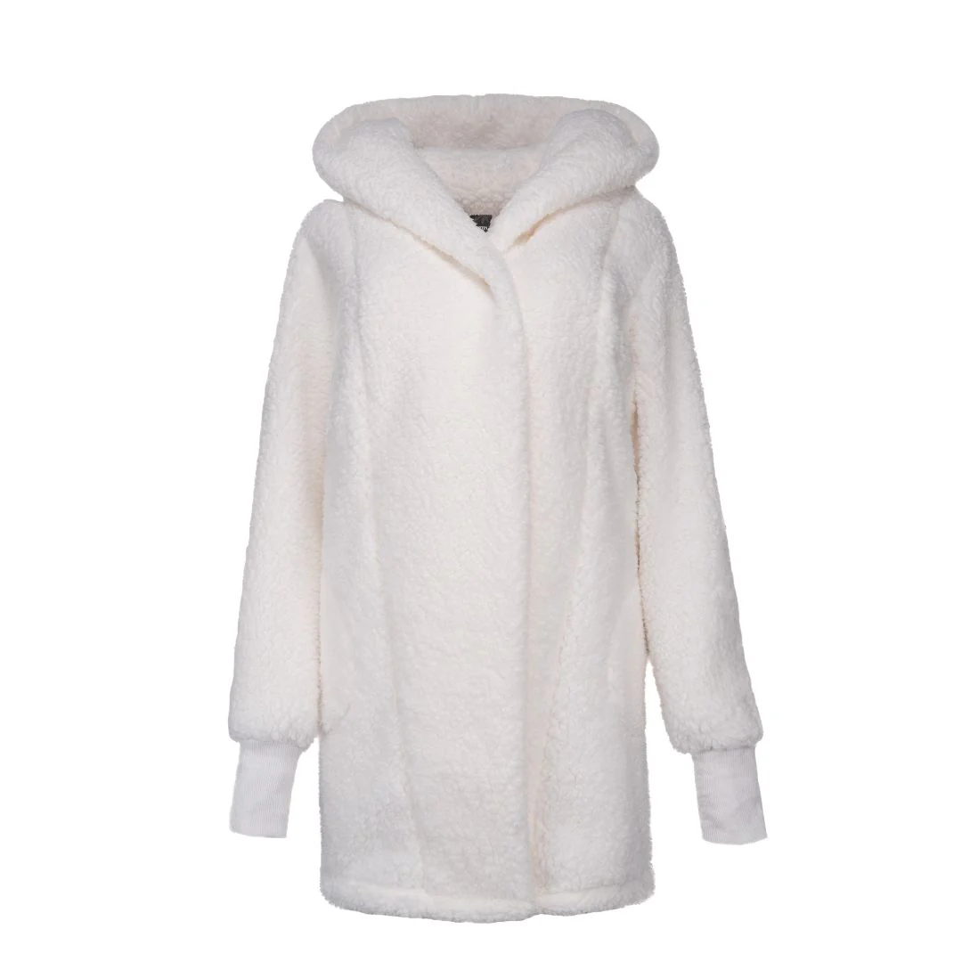 Limited Edition Penn State White Out Unisex Sherpa Lounger Jacket - Image 5