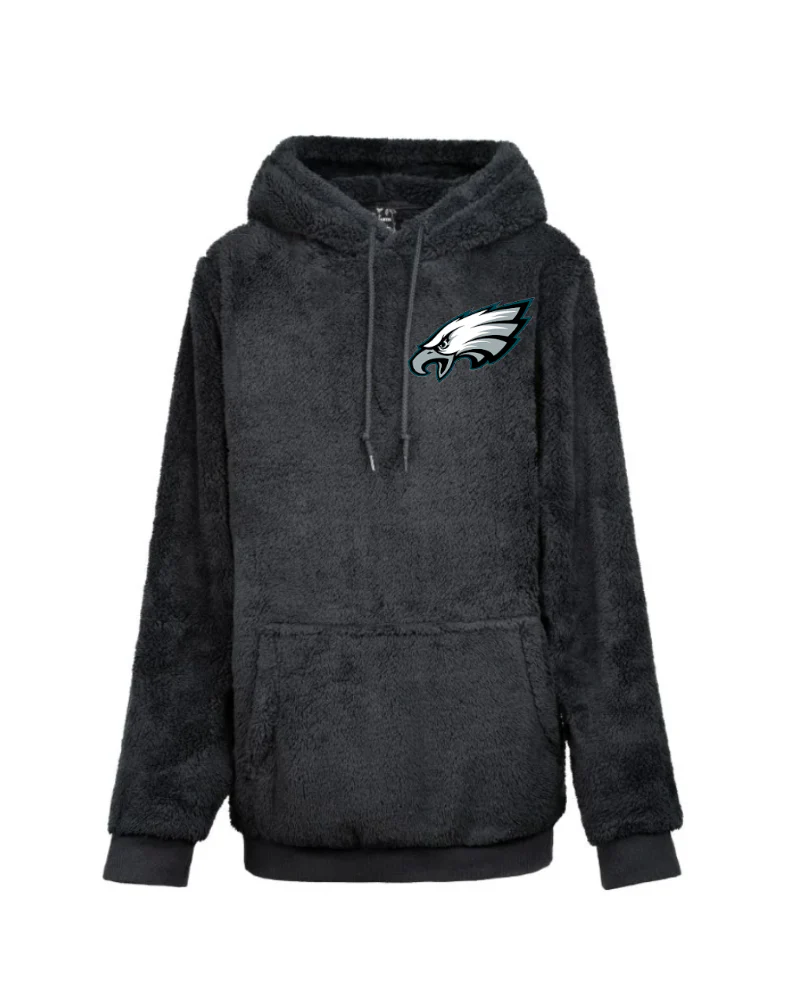 Philadelphia Eagles Chenille Logo Sherpa Hoodie