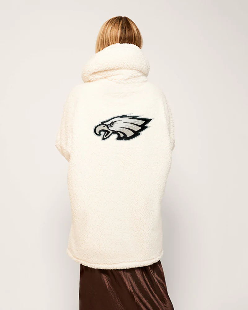 Philadelphia Eagles Sherpa Lounger Jacket