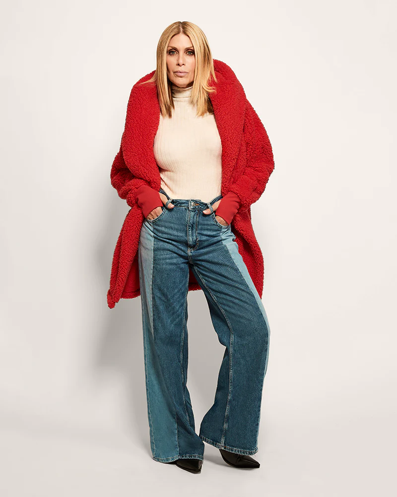 Classic Unisex Sherpa Lounger Jacket - Image 4
