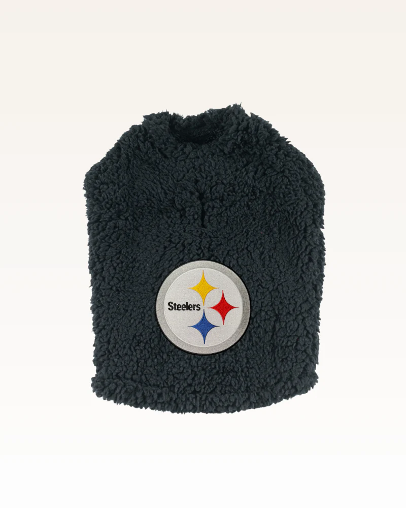Pittsburgh Steelers Sherpa Pet Jacket