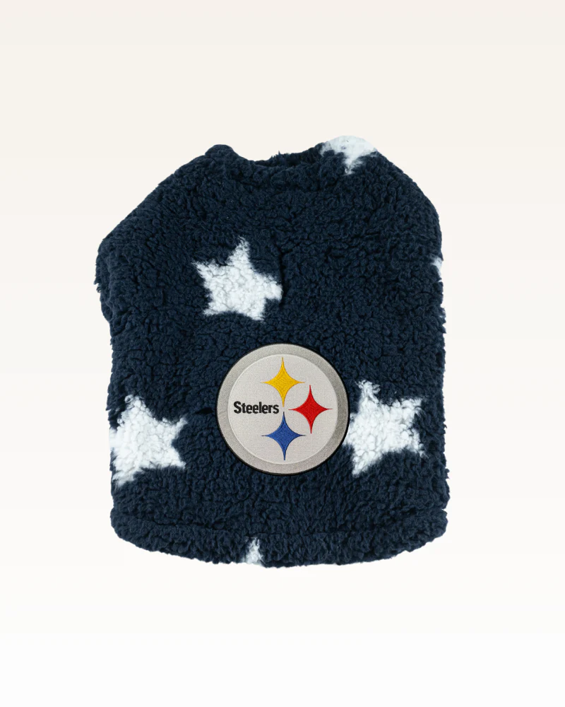 Pittsburgh Steelers Sherpa Pet Jacket