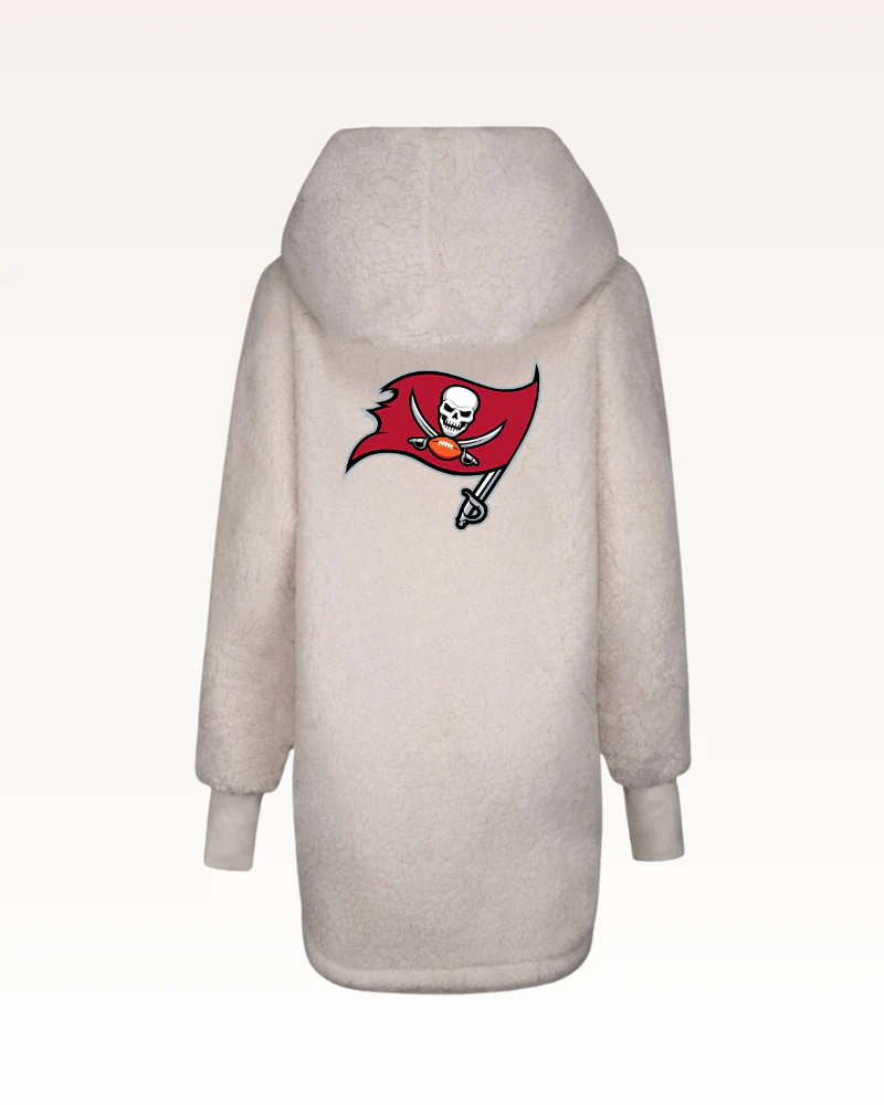 Tampa Bay Buccaneers Sherpa Lounger Jacket - Image 6
