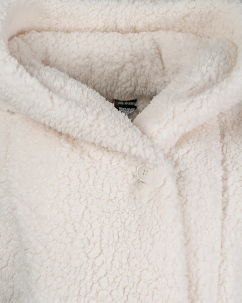 Classic Unisex Sherpa Lounger Jacket - Image 9