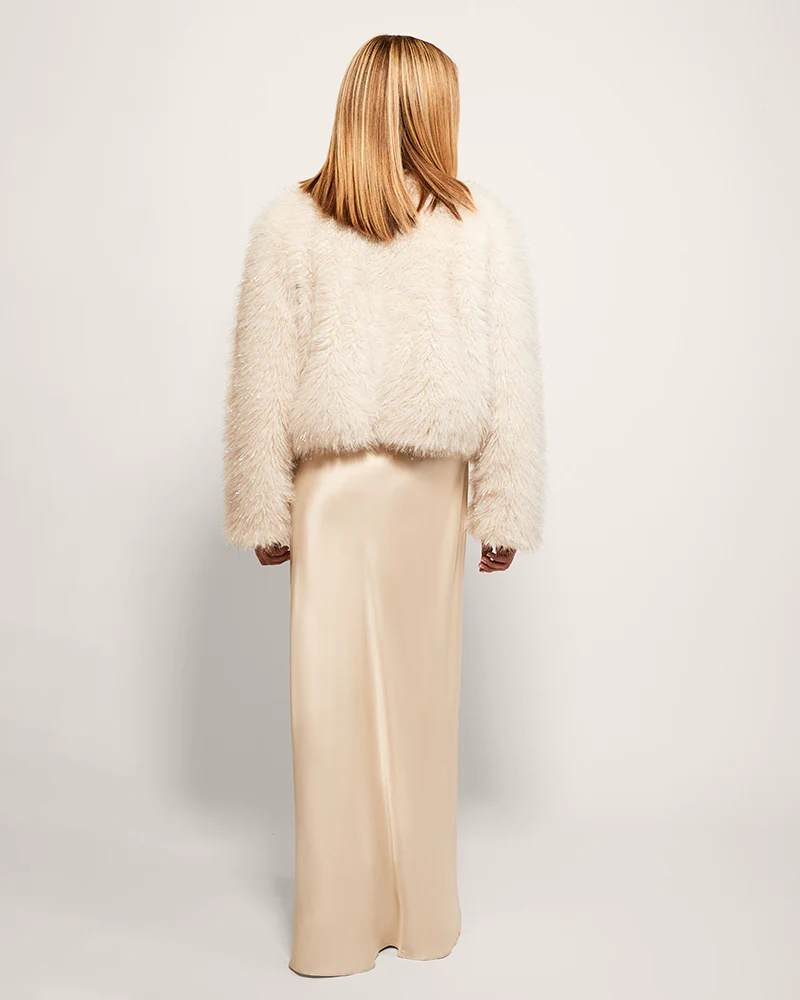 Faux Fur (Vintage Floral Lined) Jacket - Image 5