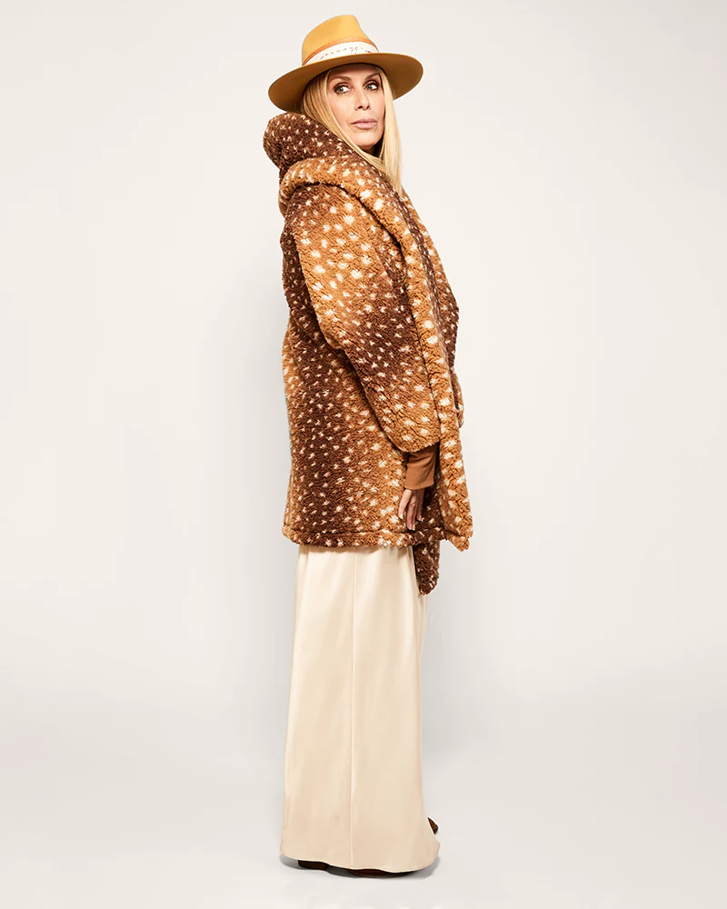 Classic Unisex Sherpa Lounger Jacket - Image 4