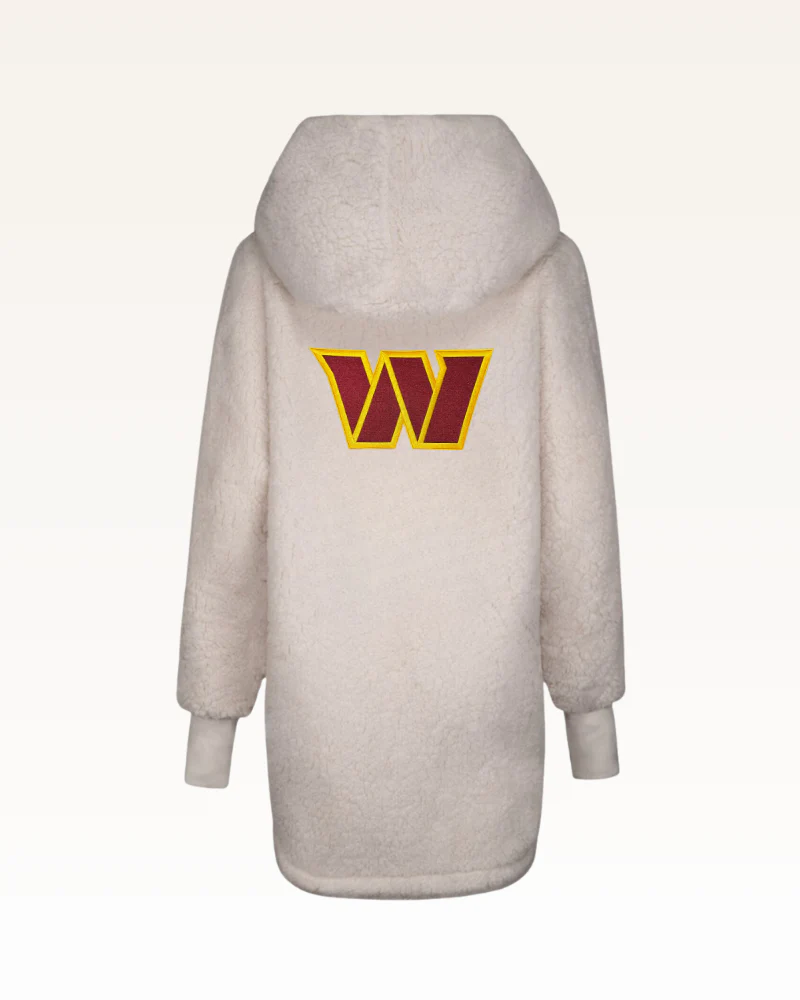 Washington Commanders Sherpa Lounger Jacket - Image 6