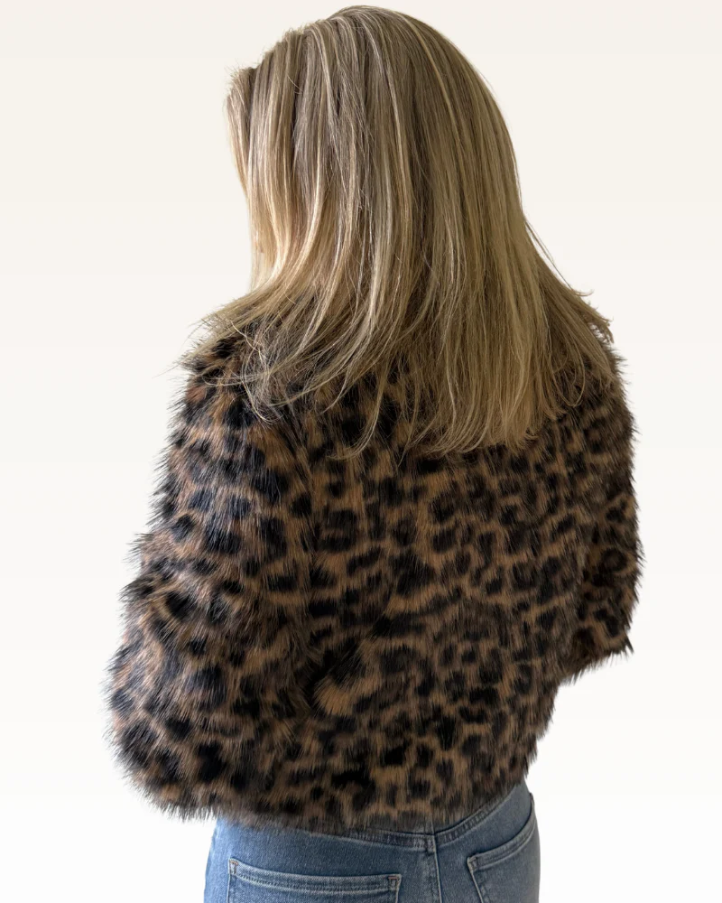 Faux Fur (NBA Lined) Jacket - Image 3